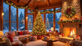 🎅⛄Traditional Christmas Music With Cozy Room Ambience And Beautiful Background 🎅⛄ Merry Christmas