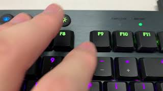 Logitech G913/G915 Key Switch Inconsistency