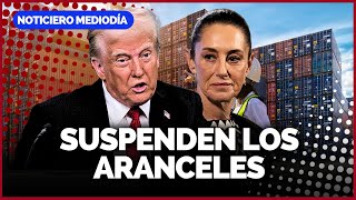 🔵 Noticias del 3 de febrero: MÉXICO Y EE.UU. PONEN PAUSA A ARANCELES DE TRUMP | La Agenda del Día