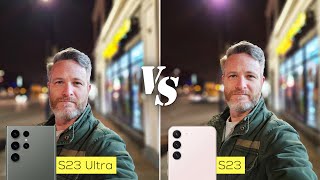 Samsung Galaxy S23 Ultra versus Galaxy S23 camera comparison