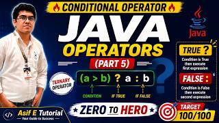 Java Conditional Operator (?:) Explained | Ternary Operator in Java | Part 5r