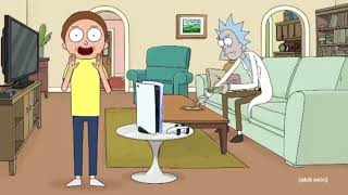 Rick and Morty talk about the PS5