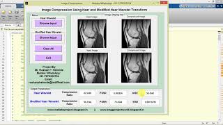 Image Compression Using Modified Haar Wavelet Transform Using Matlab Code