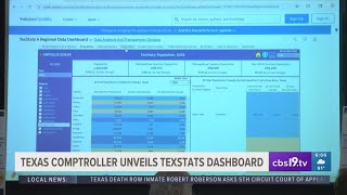 Texas Comptroller Unveils Texstats Dashboard