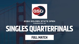 R. MONTOYA VS. A. MANILLA | SINGLES QUARTERFINALS | 2024 GOLDEN STATE OPEN