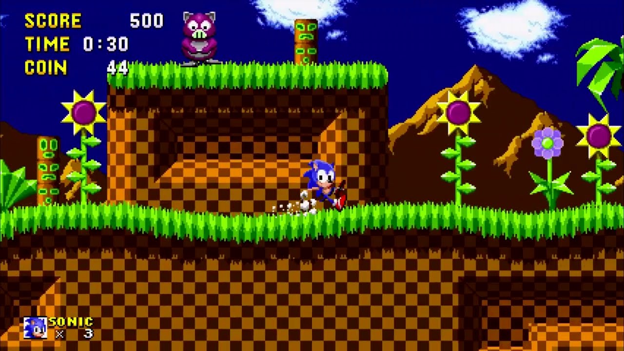 Sonic 1 Forever - Sonic Debut (Mod Preview 2) - YouTube