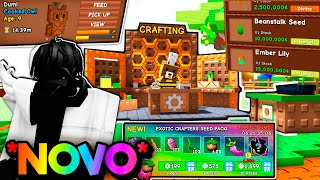 OS ADM FICARAM LOUCOS NA ATUALIZAÇÃO DE CRAFT NO CRESCER UM JARDIM
