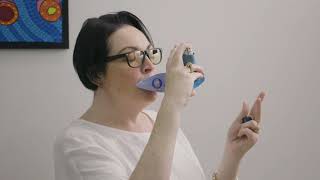 Asthma Australia - How to use a disposable cardboard spacer