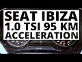 Seat Ibiza 1.0 TSI 95 hp (MT) - acceleration 0-100 km/h