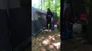 Camping at Santa's Village Muskoka's park canada