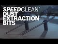 speedclean drill bits less dust less friction