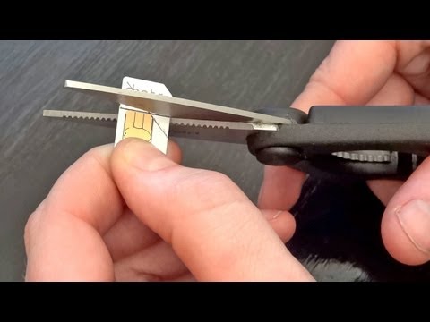 How to cut your SIM card (Micro SIM, Nano SIM - iPhone 5) How to cut your SIM card (Micro SIM, Nano SIM - iPhone 5)