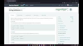 HackerRank Python Problem "String Validators" || Competitive Programing With Python @Codolearn