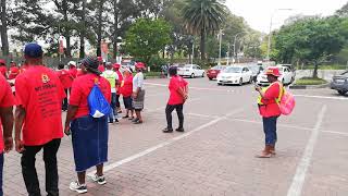 Day 5 Numsa strike in UJ