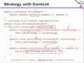 Java Design Patterns - Strategy with Context