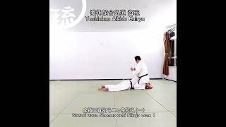 座技肩持ち二ヶ条抑え（一）Suwari waza Kata mochi Nikajo osae 1 #Shorts #aikido #budo #australia