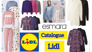 catalogue Lidl du 12-16 janvier 🇨🇵 esmara 💯#lidl  #arrivage #catalogue