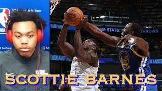 📺 Scottie Barnes: Draymond comparison, Warriors fit, versatility, offense (Q&A @ NBA Draft Combine)