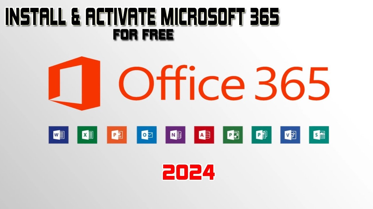 How To Install And Activate Microsoft Office 365 For Free (2024 Method ...