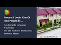 House & Lot in City Of San Fernando Pampanga. Near Sm Telabastagan.