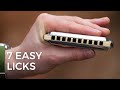 7 Really Easy Blues Harmonica Licks + Tabs