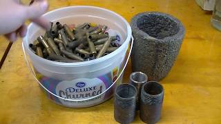 Making Bullet Brass ring blanks