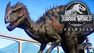 Jurassic World Evolution #36 - Der NEUE INDOMINUS REX HYBRID namens MALUSAURUS! | LP JW Deutsch