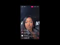 Keke Palmer sings Doechii - What It Is (feat. Kodak Black) | IG LIVE (5/24/23)