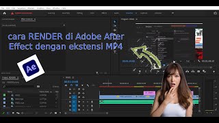 Cara RENDER di Adobe AFTER EFFECT dengan Ekstensi mp4  Menggunakan Plug In After Codecs
