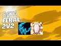 AMAZING Feral/Disc Synergy! | Cataclysm Feral PvP 2v2 Arena