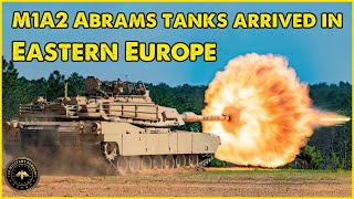 U.S. Army, NATO. A huge number of M1A2 Abrams tanks arrived in Eastern Europe | Military Summary
