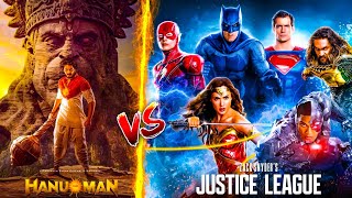 Hanu-man Vs Superman, Batman, Wonder Woman, The Flash, Aquaman, Cyborg || Justice League