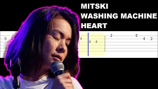 Mitski - Washing Machine Heart (Easy Guitar Tabs Tutorial)