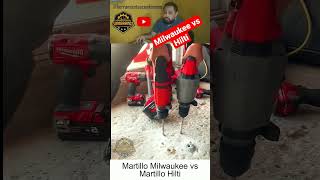 Milwaukee Vs Hilti Martillos sds plus #taladro #tools #hilti #milwaukee