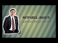 NET-P U021 AGUS .TL - JAMINAN MASA DEPAN