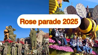 Rose parade 2025 in Pasadena,California