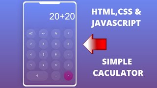 Calculator App Development In Hindi HTML | CSS | JAVASCRIPT #calculator