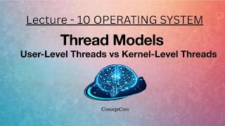 Thread Models Explained | User-Level vs Kernel-Level Threads | Operating Systems | L-10