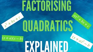 FACTORISING QUADRATICS Explained with a HARD Example!