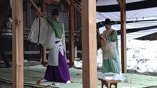 弥彦神社の弓初神事ショート#初詣#弥彦神社 #神事