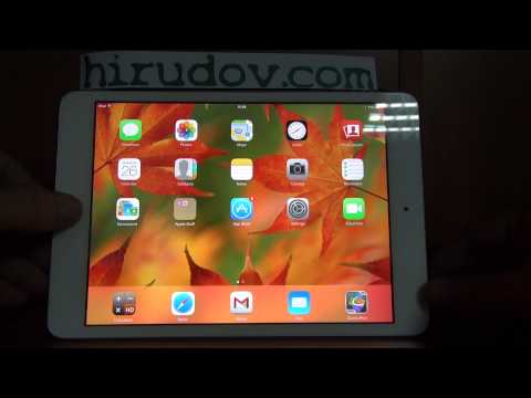 How to close Apps in Apple iOS 7 on iPad Mini in Full HD How to close Apps in Apple iOS 7 on iPad Mini in Full HD