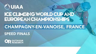 UIAA Ice Climbing World Cup 2023 - Champagny-en-Vanoise -  SPEEDFINALS