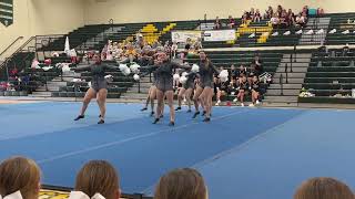 Tri Village High School Varsity Cheerleading. Cheer and Dance competition.