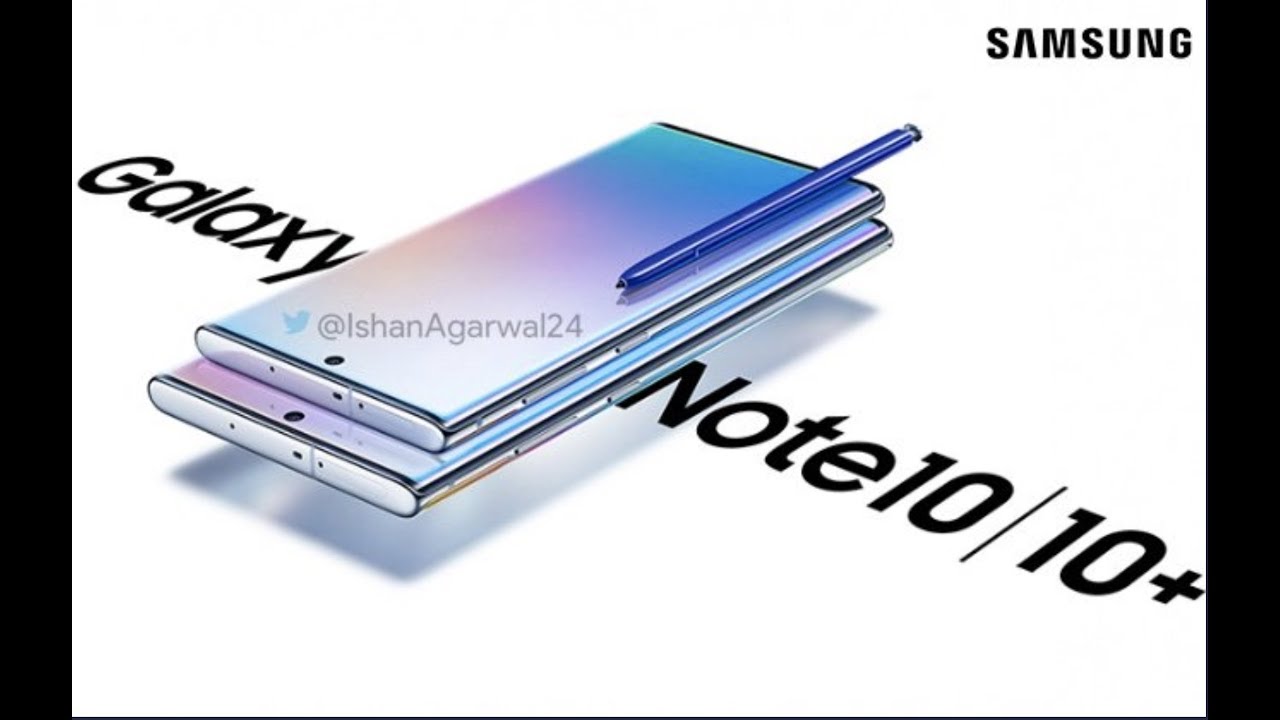 Official Samsung Galaxy Note 10+ Vs Note 10 Poster Reveals Massive Size ...