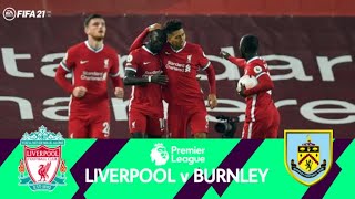 Liverpool v. Burnley | PREMIER LEAGUE Highlights/Predictions | 1/21/2021 | FIFA 21
