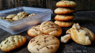 No Butter No Oven Cookies | Bakery Style Jeera Biscuits | জিরা বিস্কুট | Cheapest Recipe of Cookies