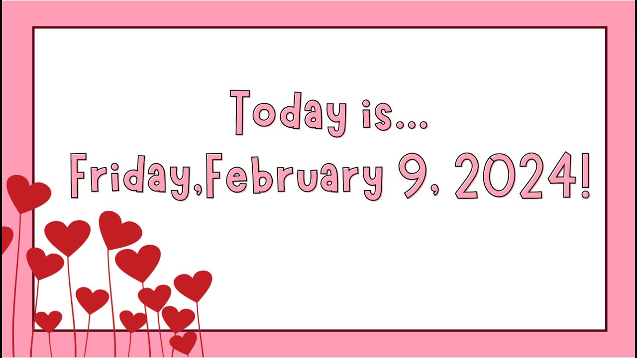 February 9 Shout Out Friday Youtube