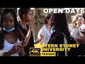 ⁴ᴷ Open Day Western Sydney University | courses entry pathways accommodation support Aug 2022