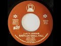 DIGITAL TRADERS RECORDS - DTR7003 - Jah Warrior - Babylon Shall Fall + Tumble Down Dub (7