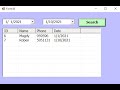 Programming Visual Basic.net: Search data in sql server database between two dates in ListView